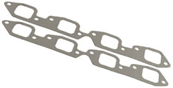 BBC Hurricane Header Exhaust Manifold Gasket - Large Round 2-1/4