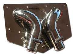Dual Engine Rams Horn Transom Pick-Up