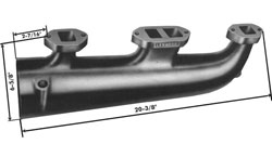 Log Manifolds - Small Block Chevy