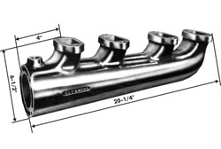 Log Manifolds - 352-390-406-427-Early 428 Ford