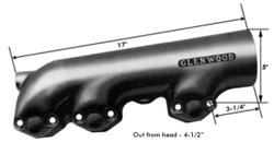 Log Manifolds - V6 Chevy 4.3