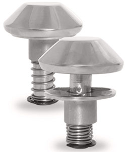 Spring Loaded Stainless Steel Mushroom Cleat