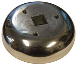 Square Tapered Cast Aluminum Steering Shaft Adapter