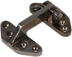 Polished Stainless Steel Long Reach Hinges