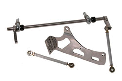 Competition Side Mount Stainless Supercharger Carburetor Linkage System