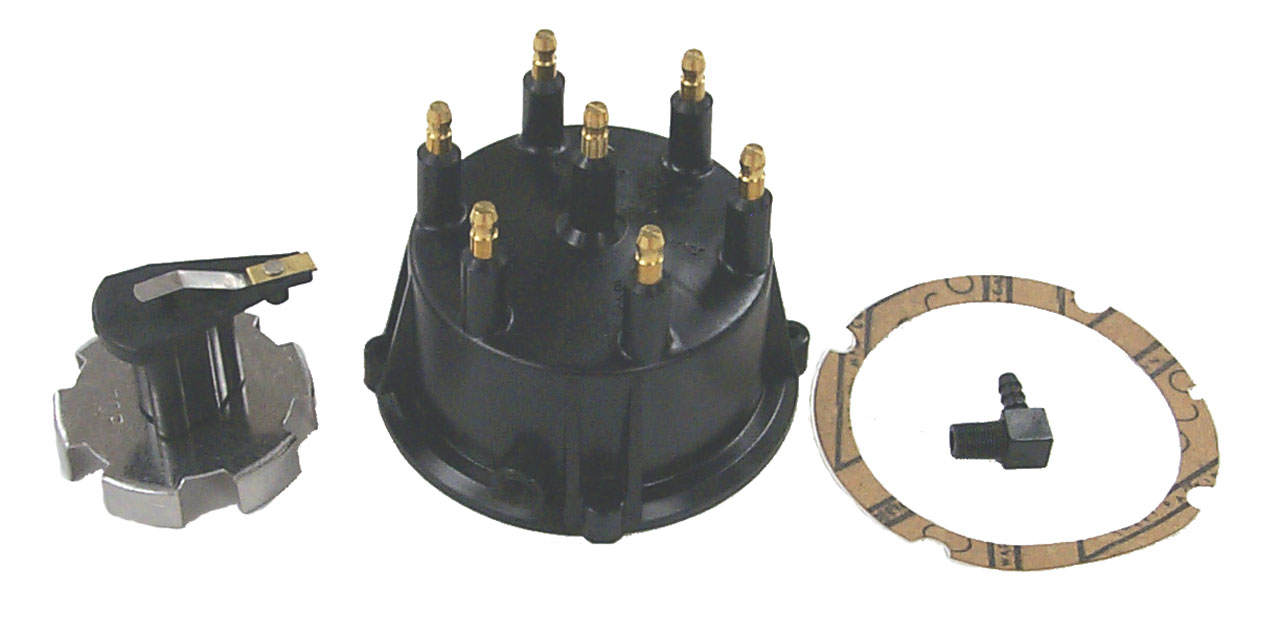 New Marine Mercruiser Distributor Cap Replaces Mercury 13753A2 Sierra 18-5396