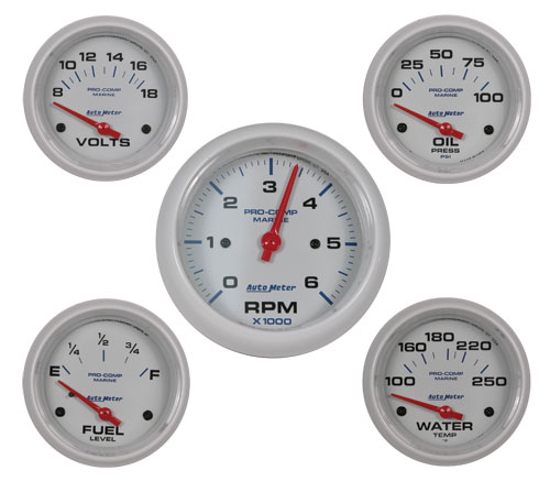 hardin marine autometer monster size single inboard engine five