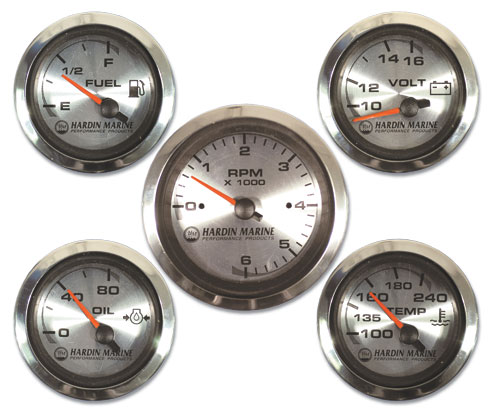 Stainless Steel Five Gauge Combination Set