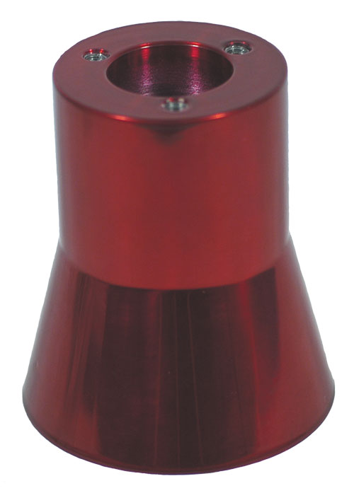 4" Long Billet Aluminum 3/4" Tapered Shaft Adapter Hardin Marine