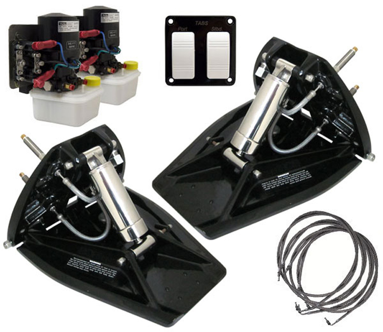 Hardin Marine 15.5" High Performance Model MH150S Trim Tab Kit
