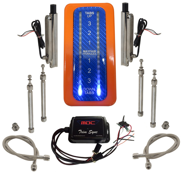 Hardin Marine LED Trim Indicator Kit by Mayfair with Trim Sync Option