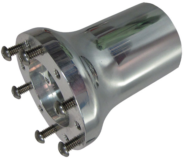 Hardin Marine Billet Aluminum 6Bolt OnePiece Steering Wheel Adapter