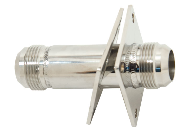 16 AN Stainless Steel Bulkhead Fitting Hardin Marine