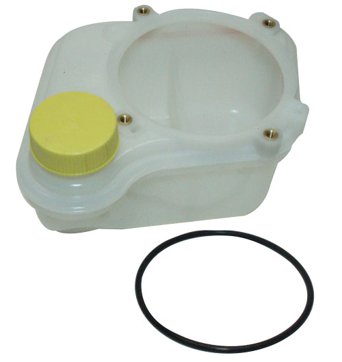 Trim Pump Reservoir "Late" Model Four Bolt Style Hardin Marine
