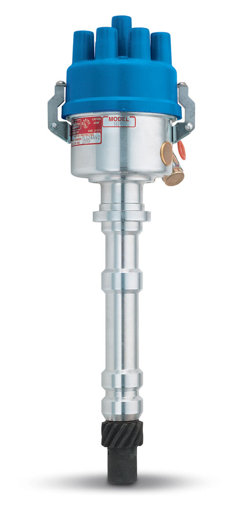 Marine YL Series Point Type Distributors Chevy V8 Single Point