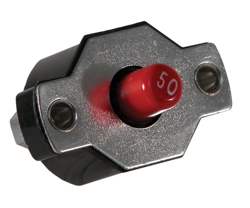 50 Amp Mercury Style Circuit Breaker - Hardin Marine