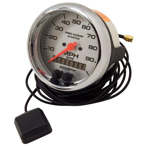 Hardin Marine GPS Multi Function Speedometer Gauge Kit 33/8"