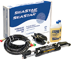 Seastar Pro Hydraulic Steering Kit w/18' Hoses