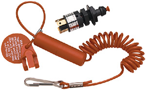 Coiled Lanyard For 4097 Switch
