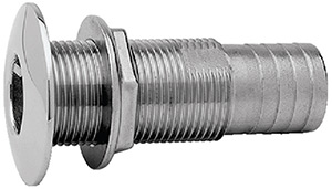 Attwood Thru Hull Stainless Steel 5/8" For Hose"