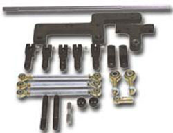 Precision Roller Bearing Dual Carburetor Linkage Kit