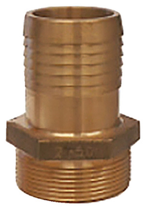 PIPE-TO-HOSE ADAPTERS-STRAIGHT- BSPP THREADS (GROCO)