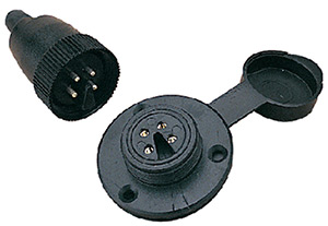 Polarized 4-Pin Electrical Connector
