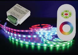 Led Flexible Pcb 50/50 Board Rope Lights W/Controller Red/Green/Blue