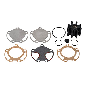 59362Q08 Sea Water Pump Impeller Replacement Kit - Bravo I, II and III with Two-Piece Pump Body