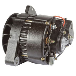 CAT, Cummins & Other Marine Diesel Engines 24V 42-Amp 1" Mounting Foot with 3-Hole Adjustable Ear