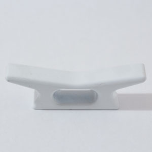 White Fixed Deck Cleat