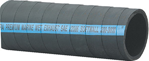 Softwall Exhaust/Water Hose, 1 1/8" x 12 1/2'