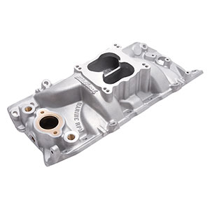 Marine Intake Manifold for 396-502 Chevrolet with large oval-port (1975 and earlier)