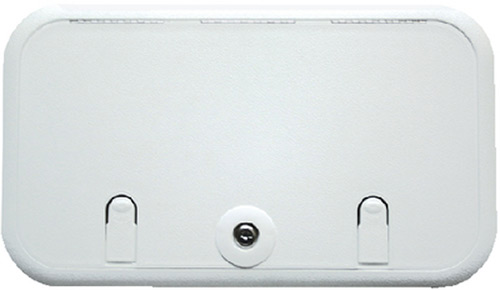 Designer Series Access Hatches - Locking, 12-7/8" x 23-3/4" White"