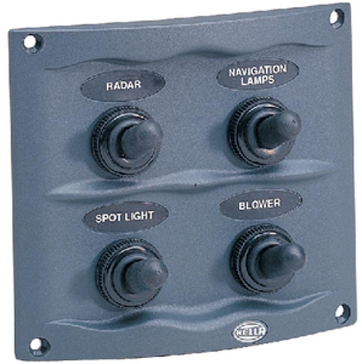 Hella Compact Switch Panel, Grey