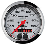 Autometer 100 MPH GPS Speedometer 3-3/8"