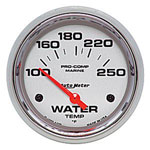 Autometer 2-5/8" Electric Water Temperature 100-250F