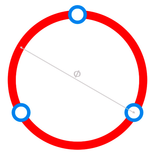 Standard 3-Bolt Pattern