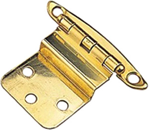 HINGE SHORT SIDE DOOR HINGES 2015101 PAIR STAMPED 304 STAINLESS STEEL HARDWARE