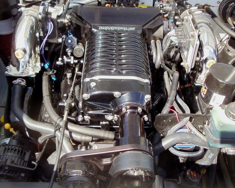 Whipple sbc 2002 2004 350 magnum mpi efi supercharger kit hardin marine