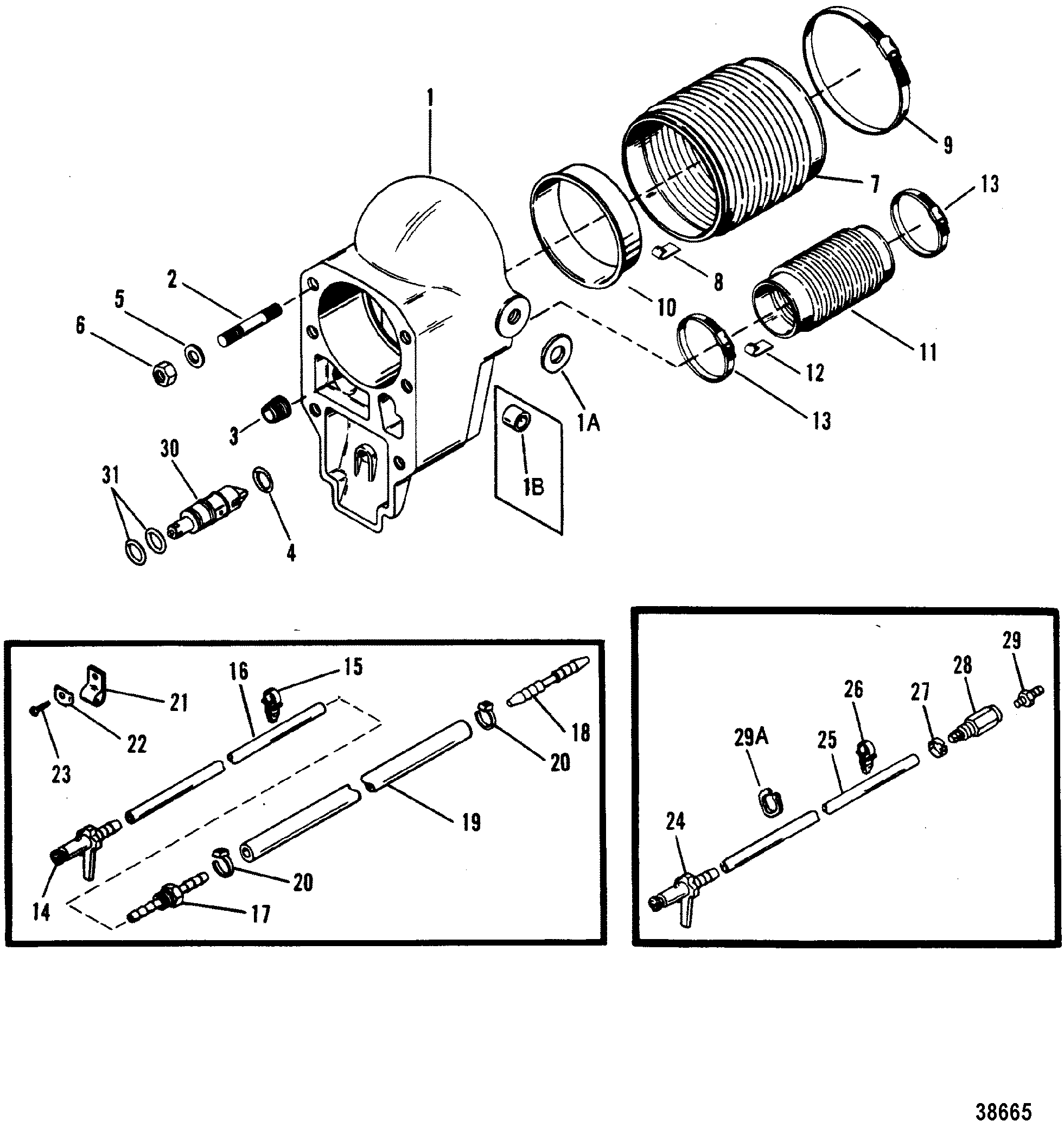 Mercruiser Bravo U-Joint Sleeve 89141 862209