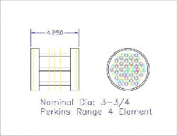 Range 4-200 Element 3-3/4" Diameter x 4-1/4" length