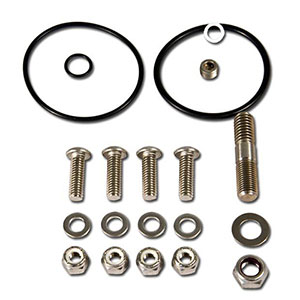 Splash Plate Bolt & "O" Ring Kit (std. & 1")