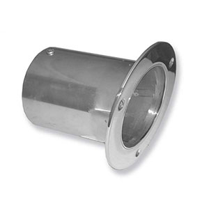 4" Flush Mount 12 Deg. Flange with Internal Flaps (Pair)