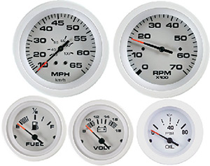 Twin Engine Inboard & Sterndrive Add-On Gauge Kit