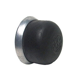 Black Wp Cap F/Pushbutton Swit