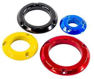 Billet Aluminum Hose / Cable Bezels