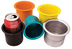 Spun Aluminum Cup Holders