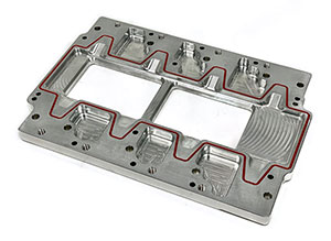LS Billet Manifold Top Plate Only (71 Series)