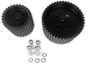43T 8MM Top Pulley 192/250 Black